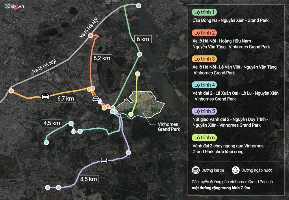 Toan canh dai cong truong du an Vincity o Sai Gon anh 1