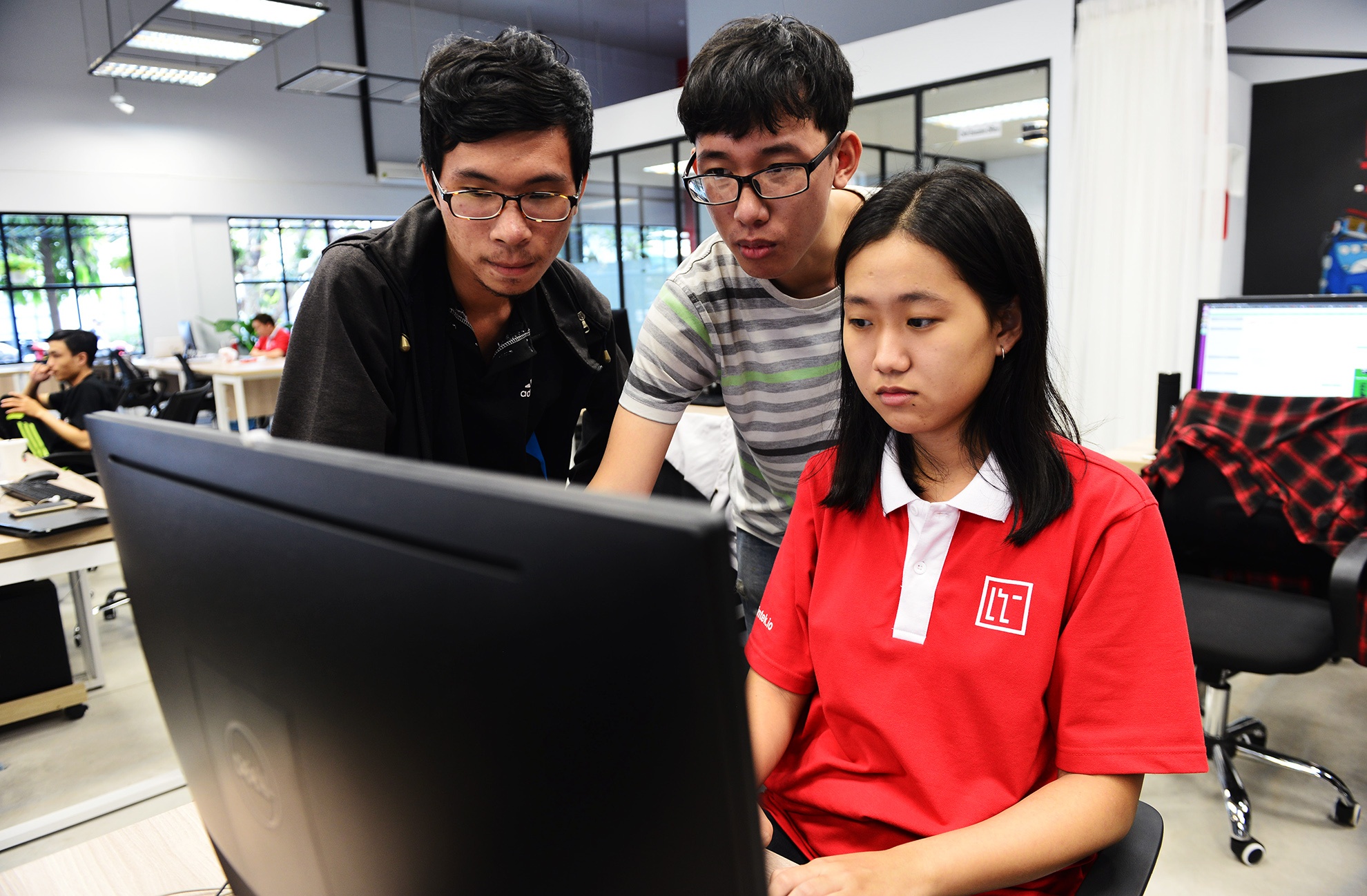 Truong hoc khong buc giang lan nguoi day o Sai Gon hinh anh