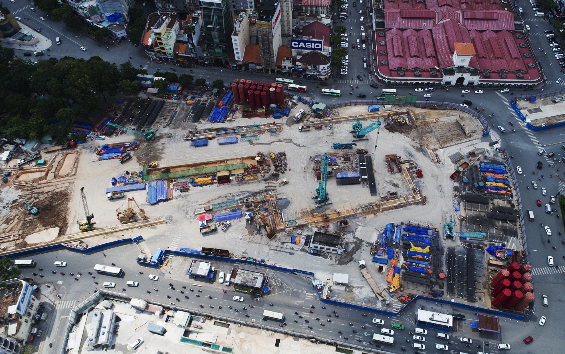 hiện trạng tuyến metro số 1 ảnh 26 hien trang tuyen metro so 1 anh 26