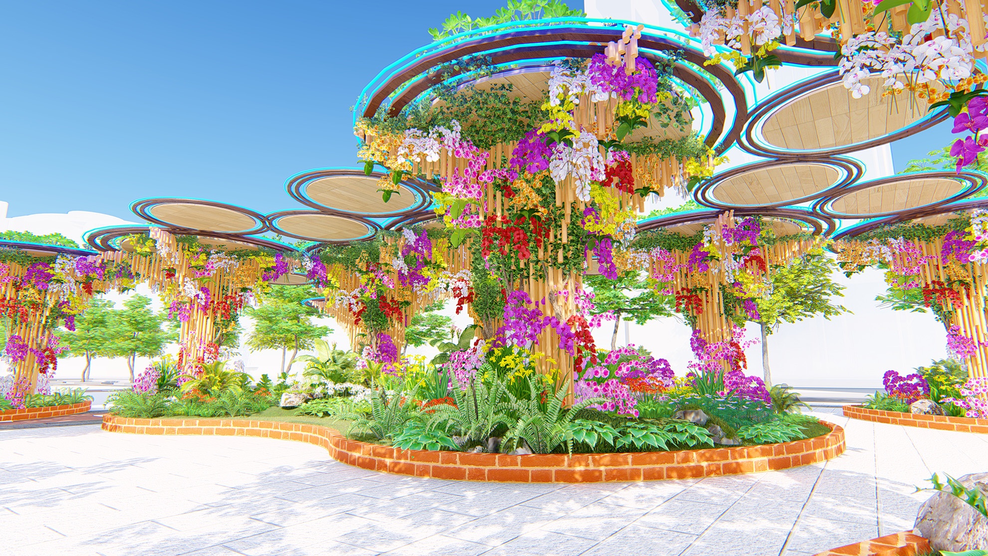 phoi canh duong hoa Nguyen Hue tet Ky Hoi 2019 anh 7