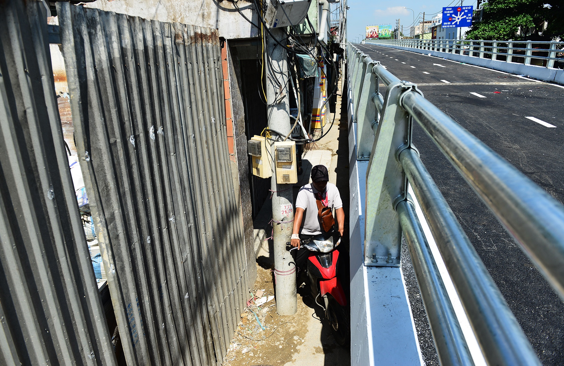 thong xe nhanh cau Nguyen Kiem - Nguyen Thai Son anh 6