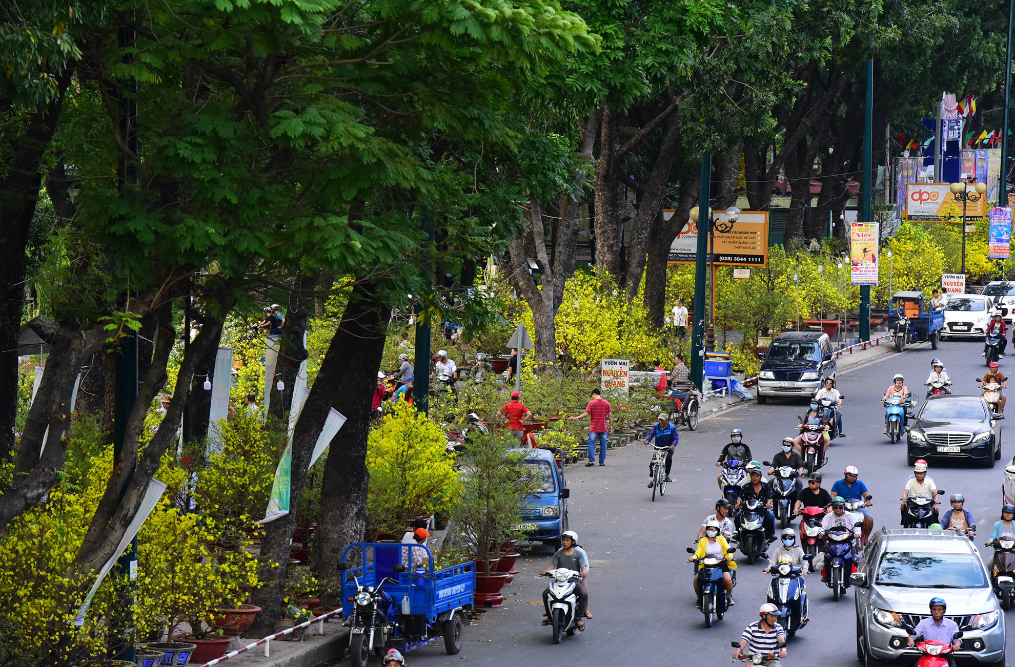 Canh doi lap o cho hoa Tet lon nhat Sai Gon anh 2