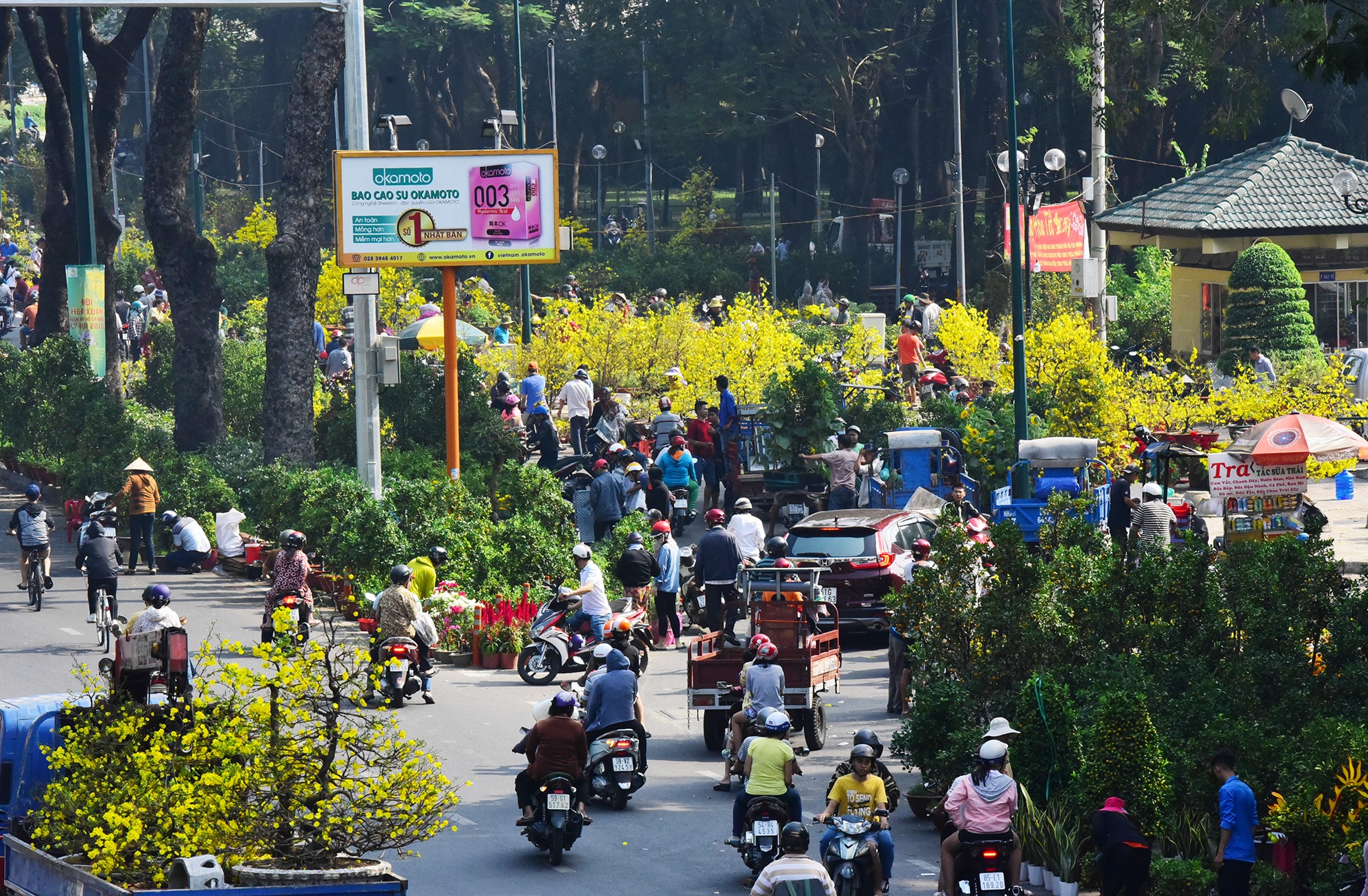 do xo mua hoa Tet giam gia trua 30 Tet o Sai Gon anh 8