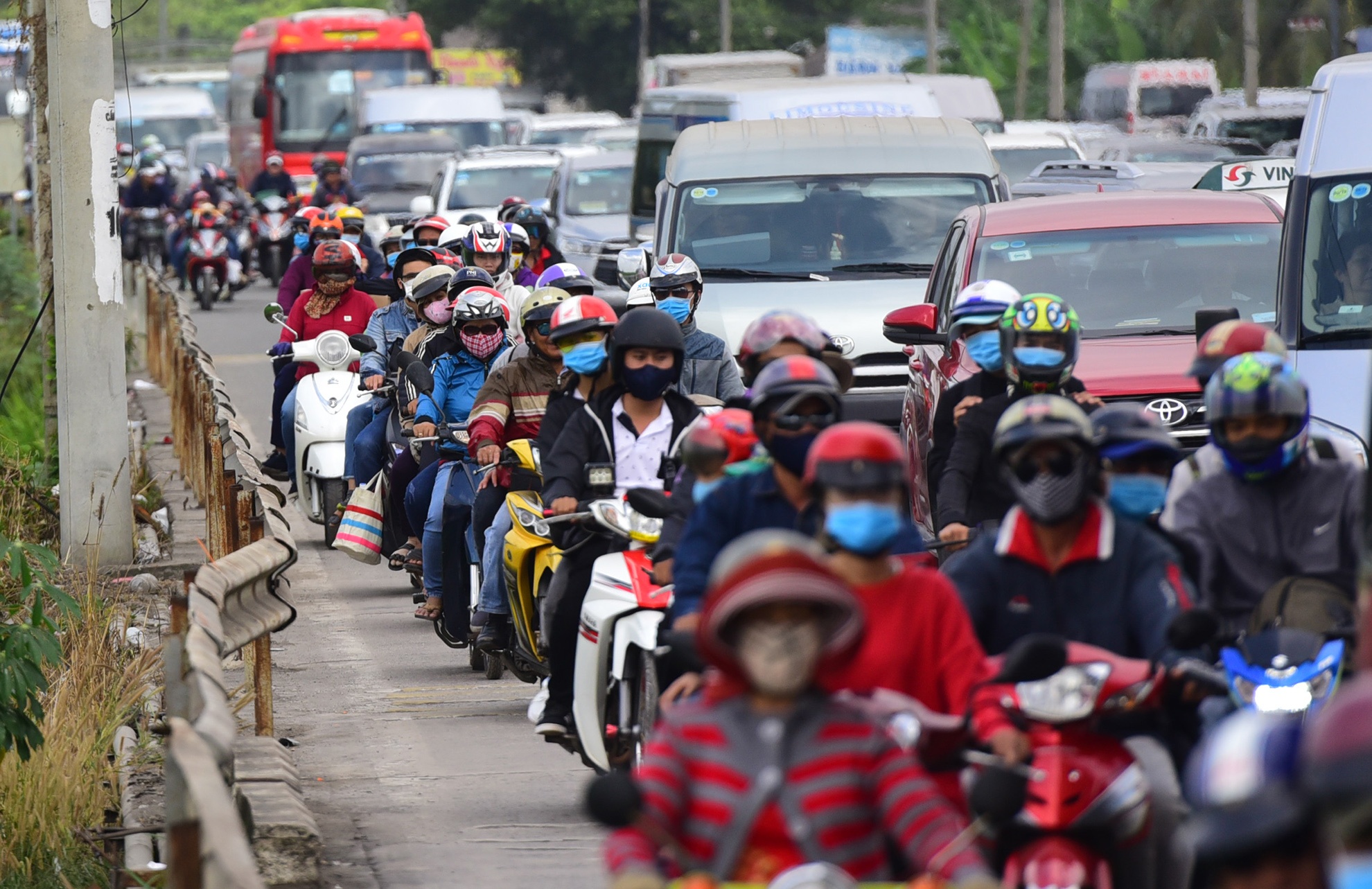 ket xe quoc lo 51 xuong Vung Tau tet 2019 anh 11