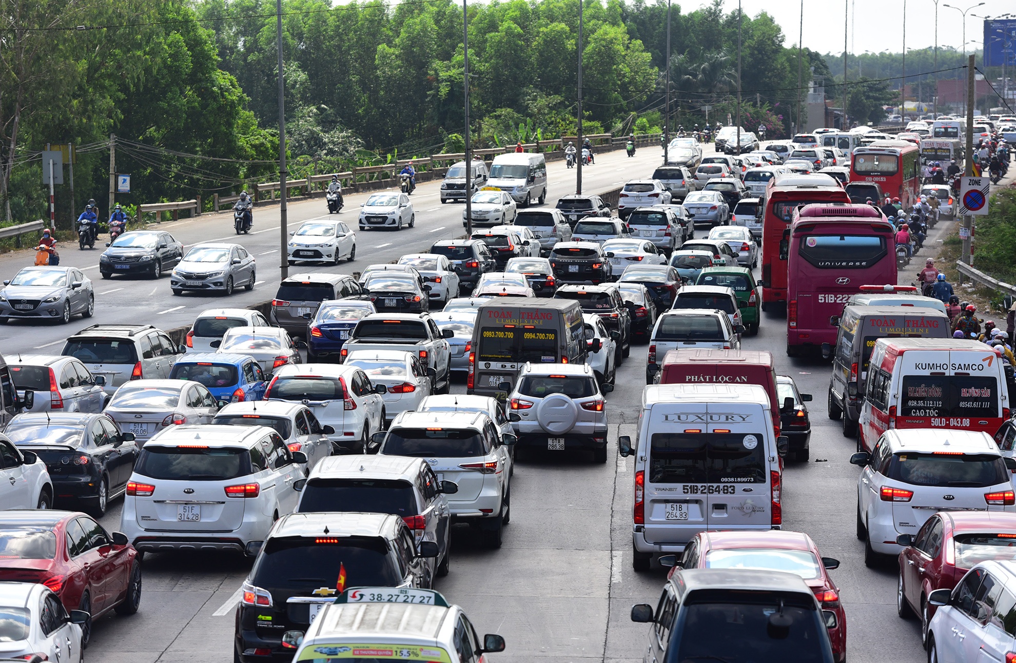 ket xe quoc lo 51 xuong Vung Tau tet 2019 anh 14