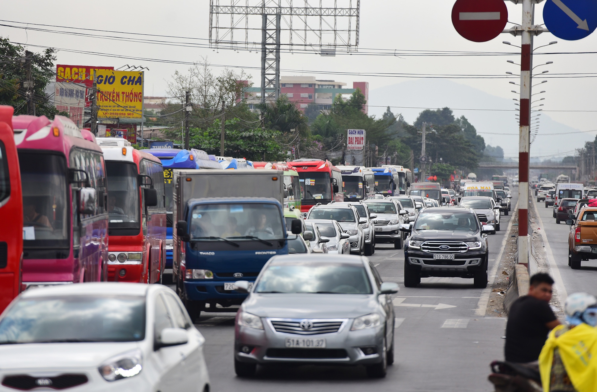 ket xe quoc lo 51 xuong Vung Tau tet 2019 anh 4