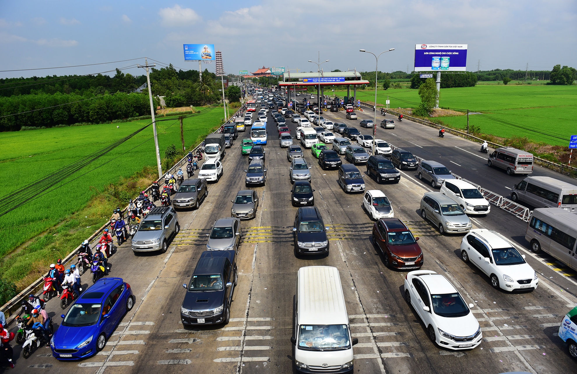 ket xe quoc lo 51 xuong Vung Tau tet 2019 anh 7