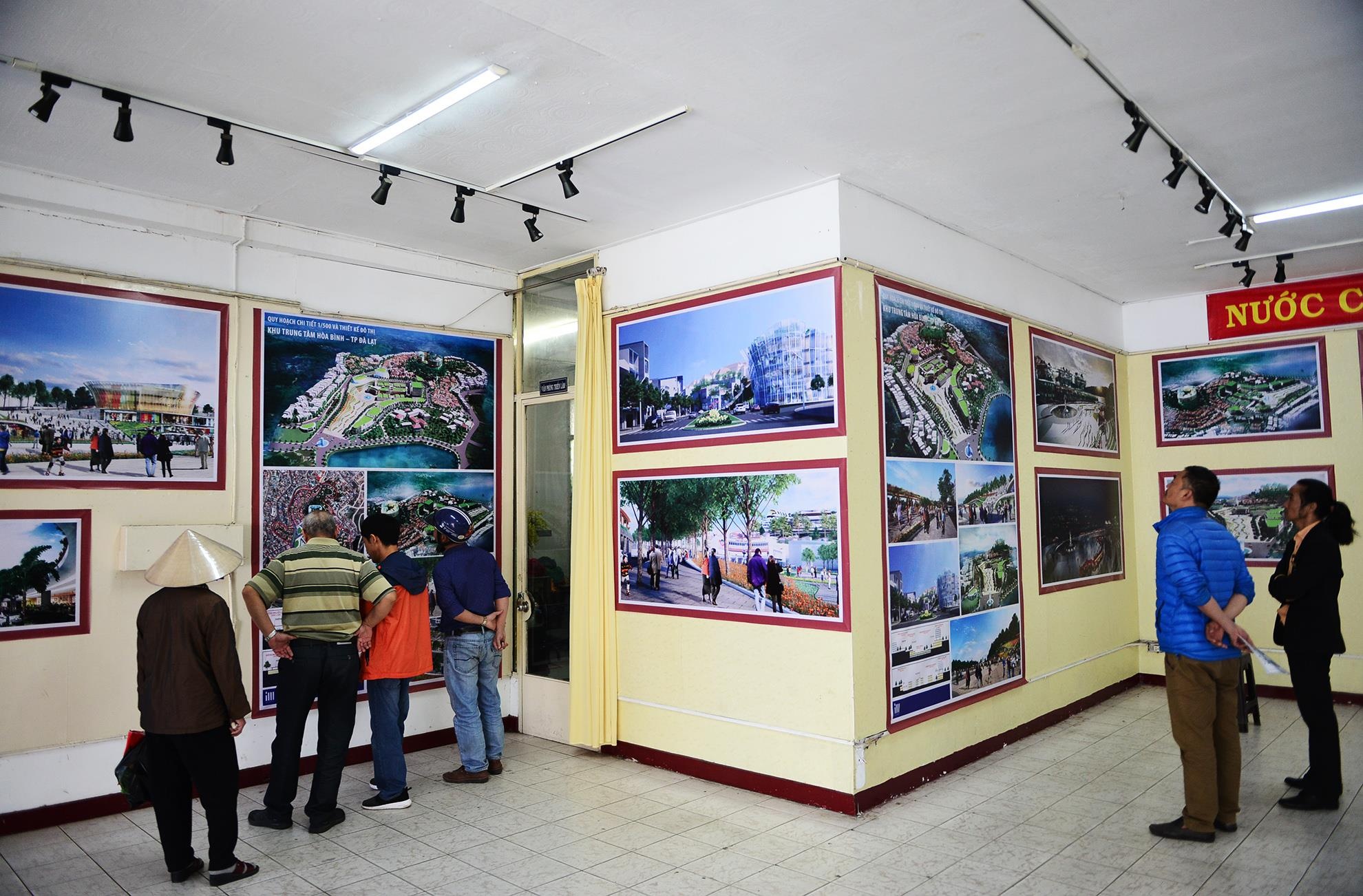 trien lam quy hoach trung tam Hoa Binh Da Lat anh 1