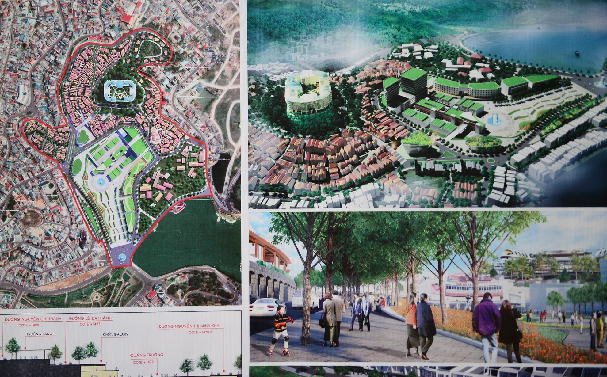 trien lam quy hoach trung tam Hoa Binh Da Lat anh 2