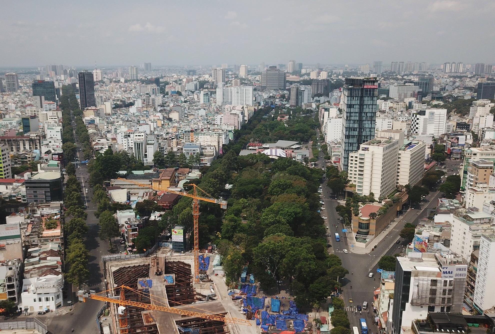 Cong vien o Sai Gon can thoi diem phai di doi anh 2