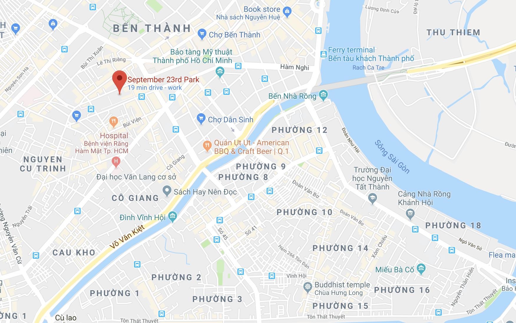 Cong vien o Sai Gon can thoi diem phai di doi anh 18