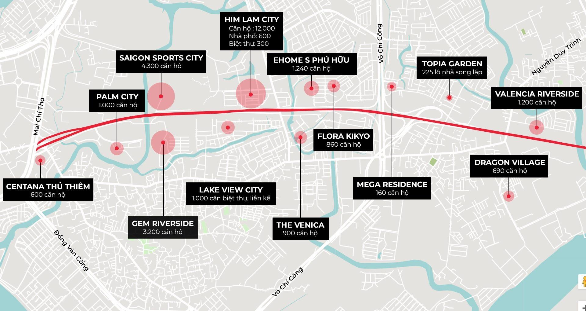 Chung cu chen nhau ben 4 km cao toc o Sai Gon anh 1