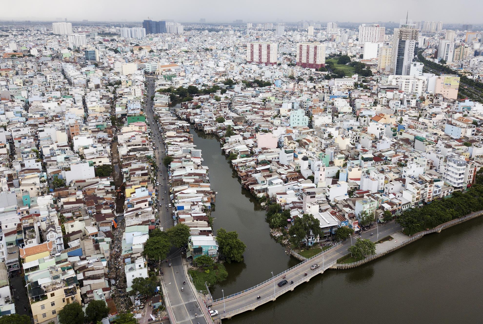 Rach Xuyen Tam TPHCM o nhiem anh 1