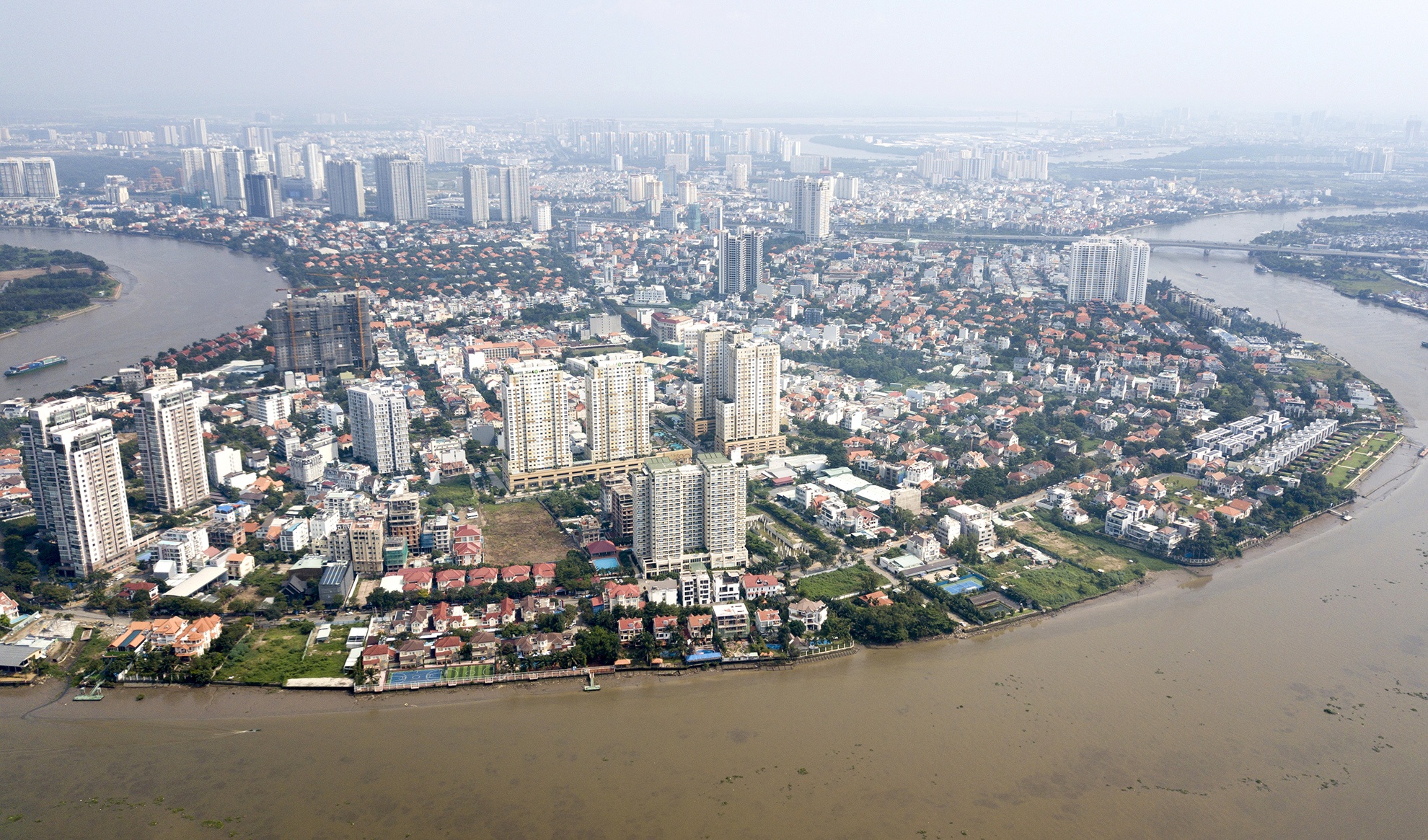 hien trang khu nha giau Thao Dien anh 1