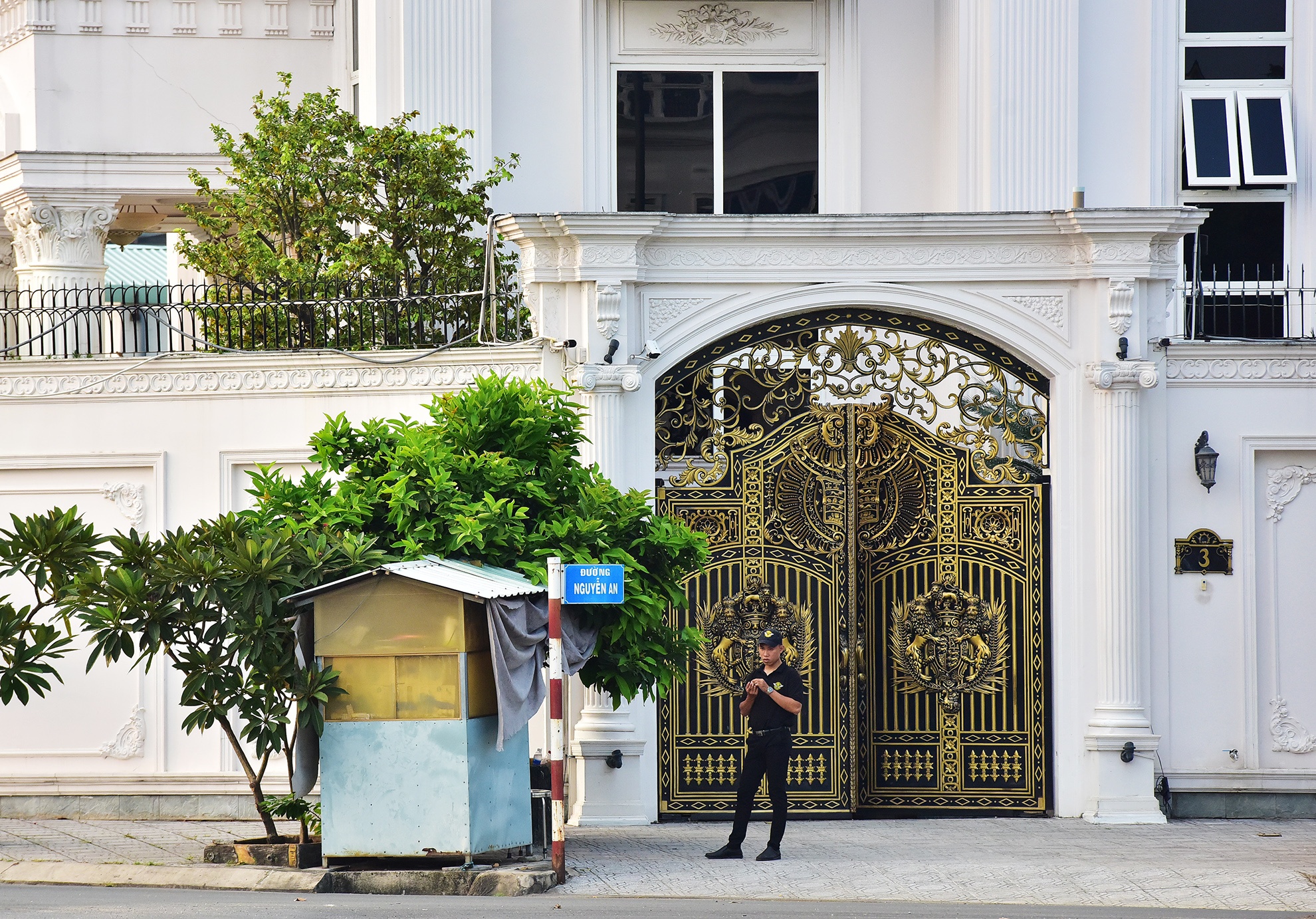 Biet thu trang le cua Ly Nha Ky ben song Sai Gon anh 10