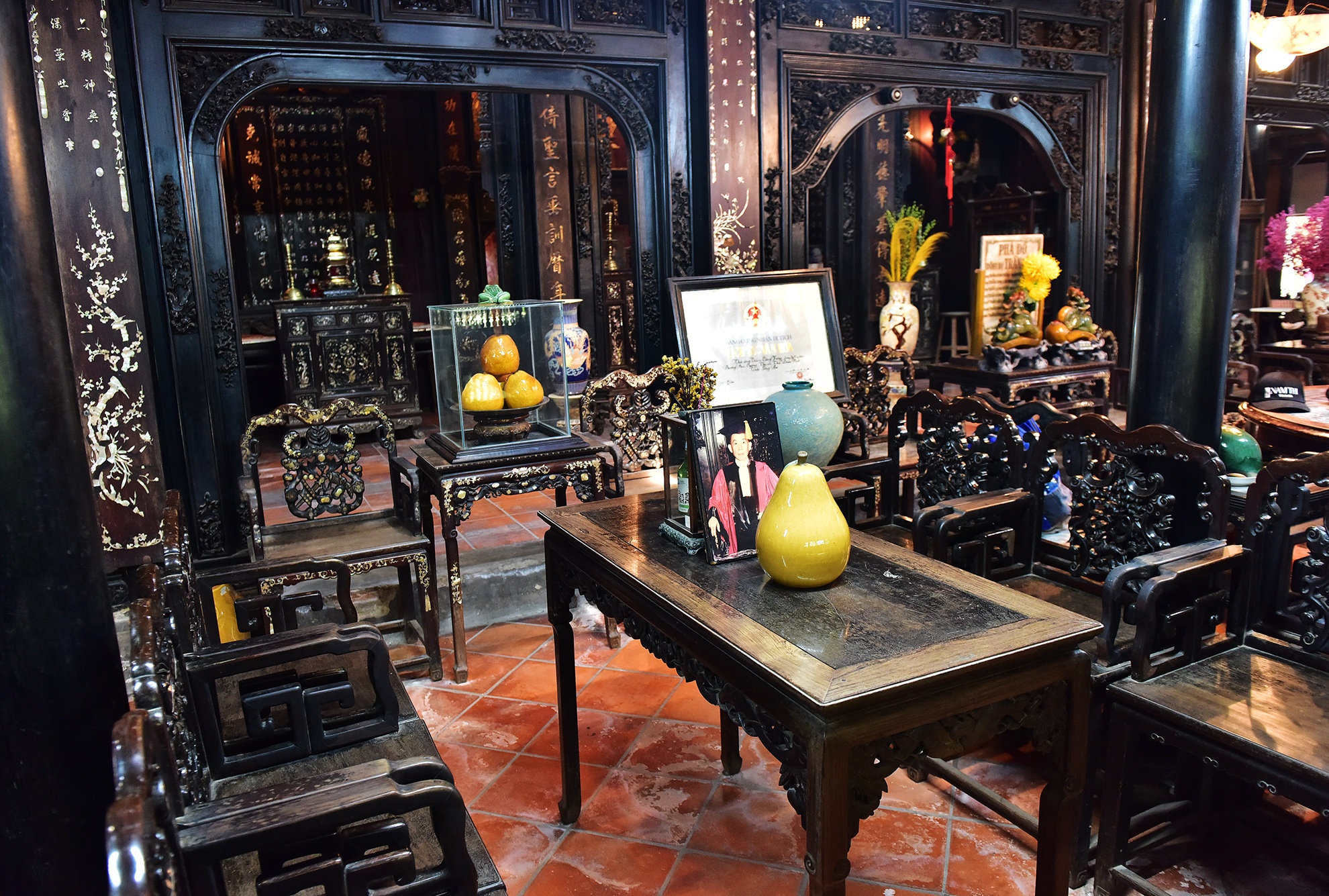 nha co tram tuoi cua dong ho Tran o Binh Duong anh 11