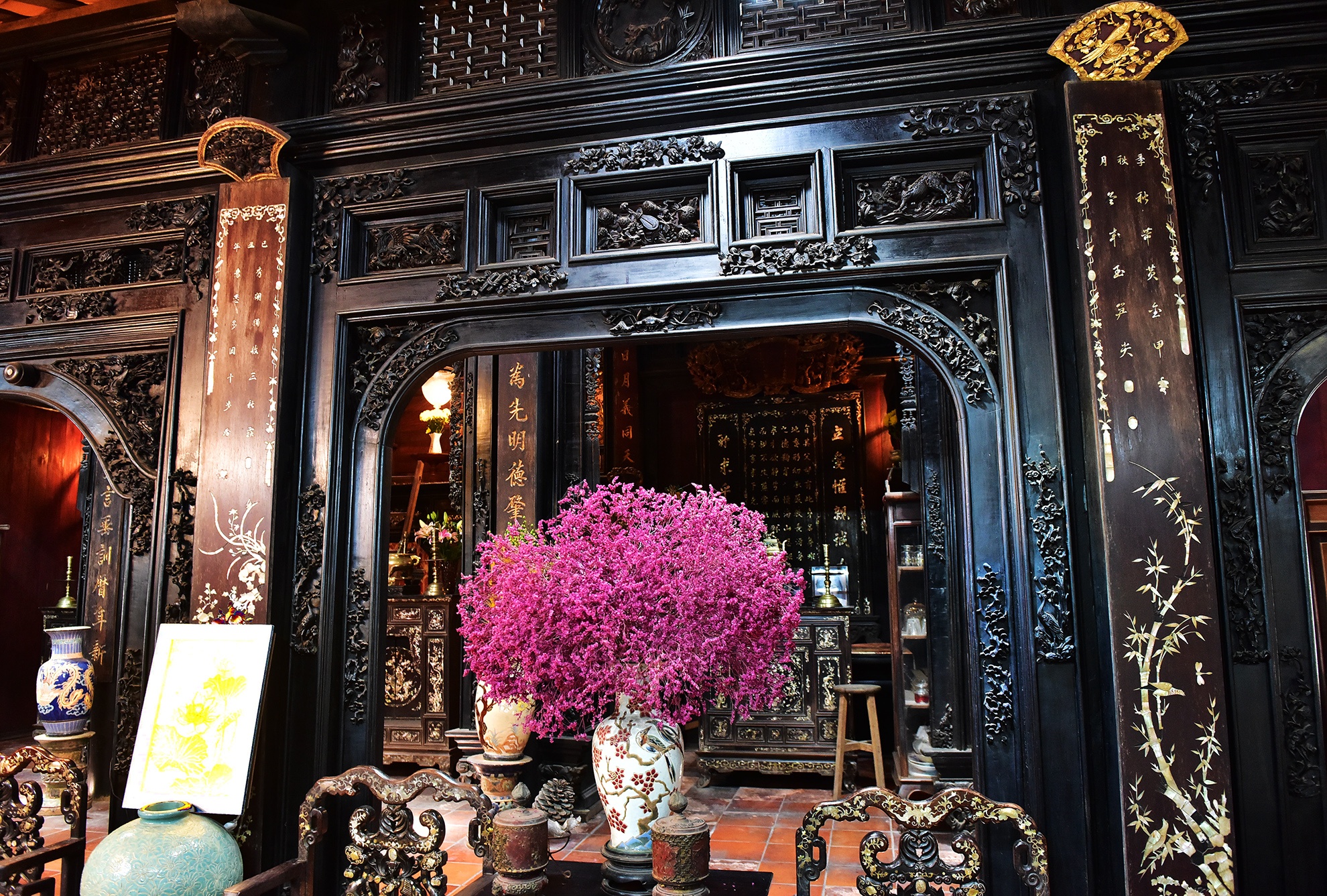 nha co tram tuoi cua dong ho Tran o Binh Duong anh 10