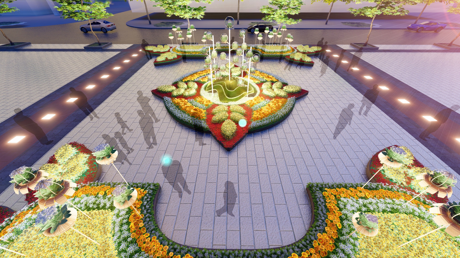 Phoi canh duong hoa Tet Canh Ty 2020 o Sai Gon anh 4