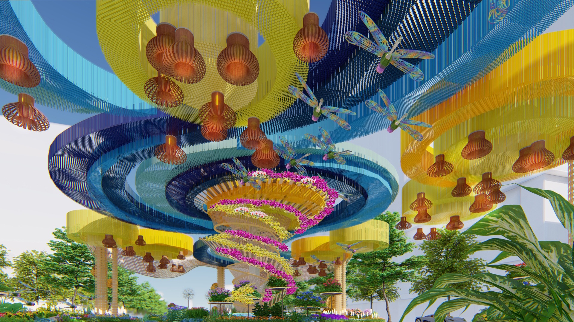 Phoi canh duong hoa Tet Canh Ty 2020 o Sai Gon anh 8