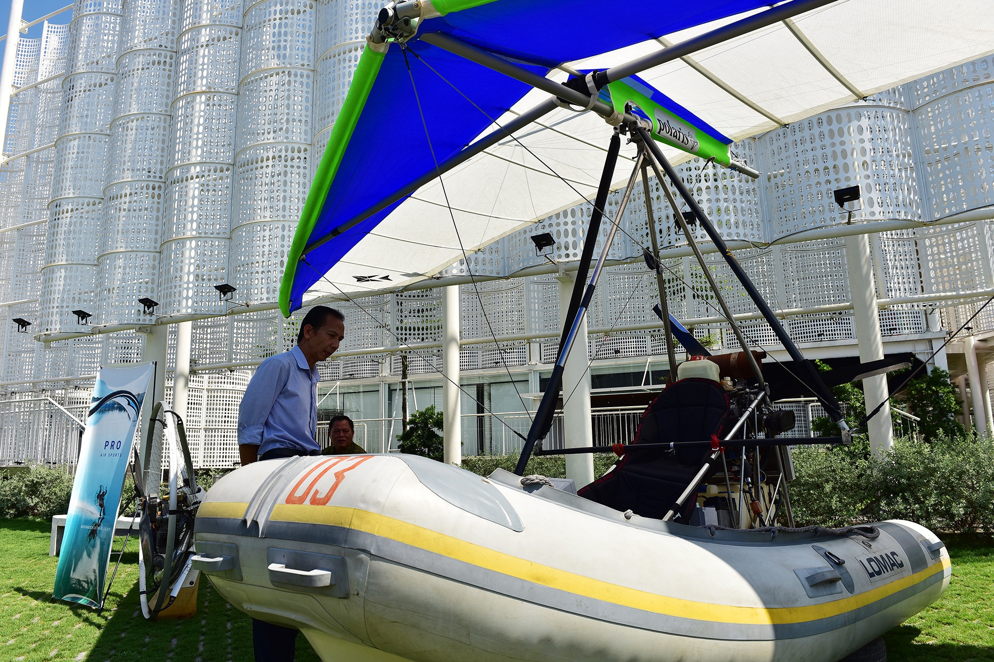 may bay sieu nhe tai trien lam hang khong o TP.HCM anh 13