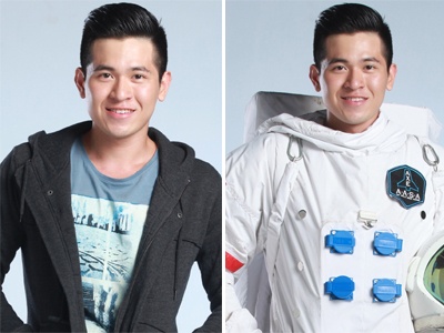 Chan dung 9X dien trai la nguoi VN thu hai bay vao vu tru hinh anh