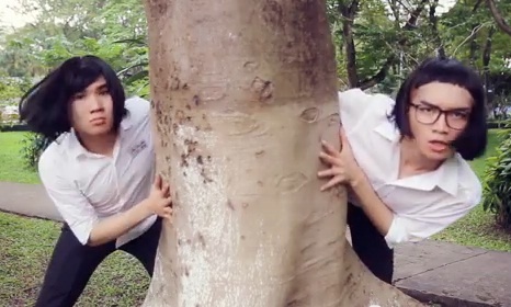 Clip Tet 'Tinh tho' vui nhon cua BB&BG hinh anh