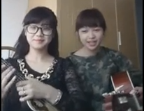 Hoang Yen Chibi va Mo Naive cung lam clip Valentine hinh anh