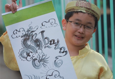 Cau be lop 5 co biet tai ve chu dep nhu rong bay phuong mua hinh anh