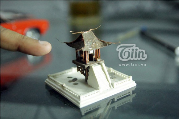 Mô hình chùa Một cột.