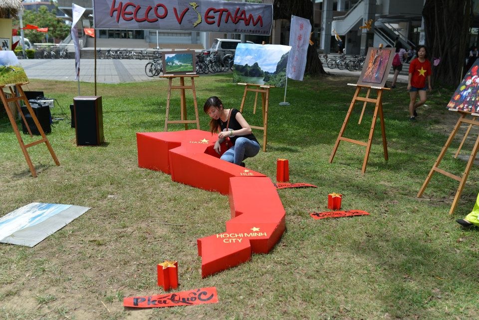 Mô hình bản đồ Việt Nam.