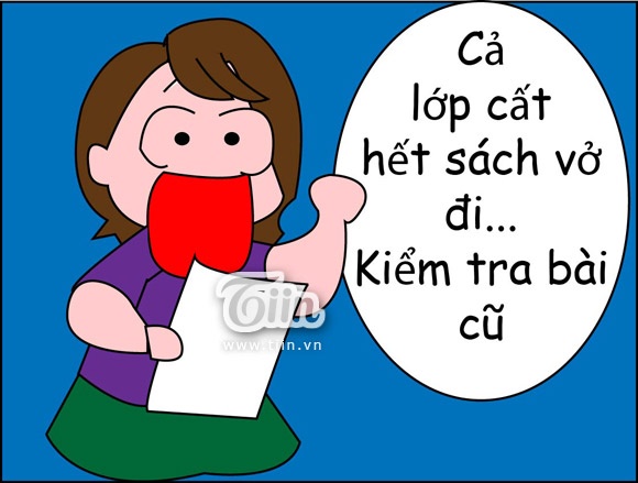 Câu nói huyền thoại dẫn đến bệnh đau tim của không ít học sinh.