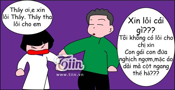 Lỗi lầm cái gì, tôi lấy đâu ra lỗi mà cho anh chị xin?.