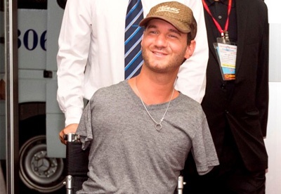 Clip Nick Vujicic tro lai Viet Nam hinh anh