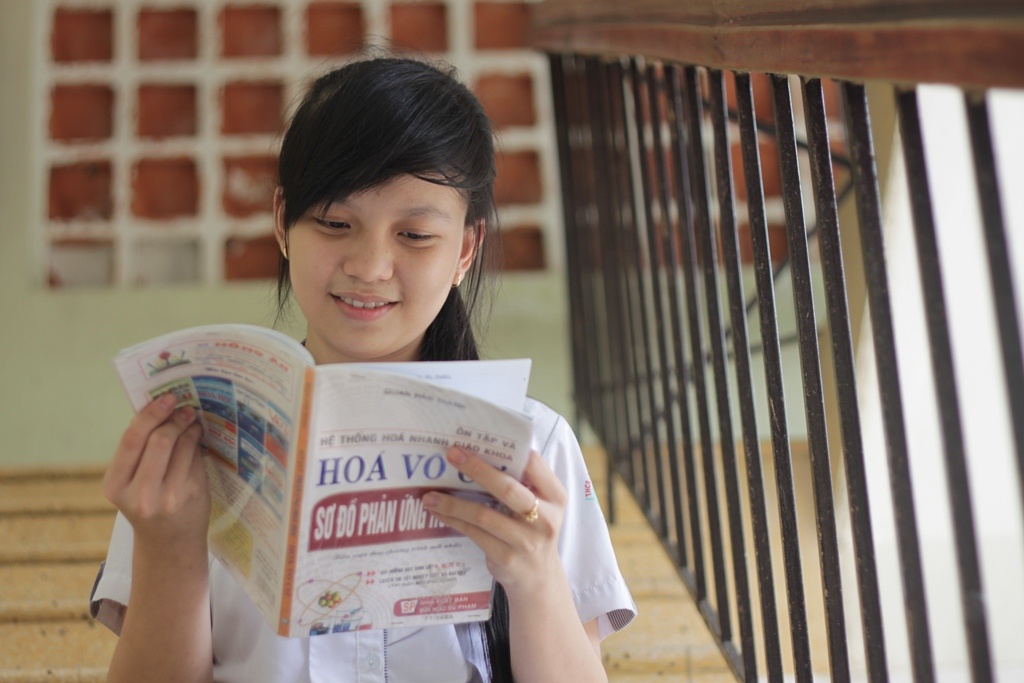 Môn học sở trường của Ái Trâm là Hóa Học.