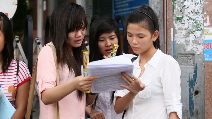 Thi sinh du thi cac truong DH cong an tang hon 30% hinh anh