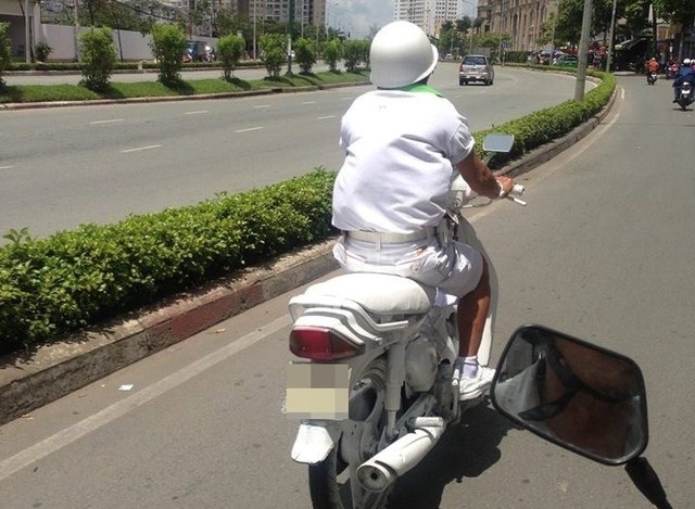 Xuat hien hinh anh thu vi ve ‘Bach cong tu’ o Sai Gon hinh anh