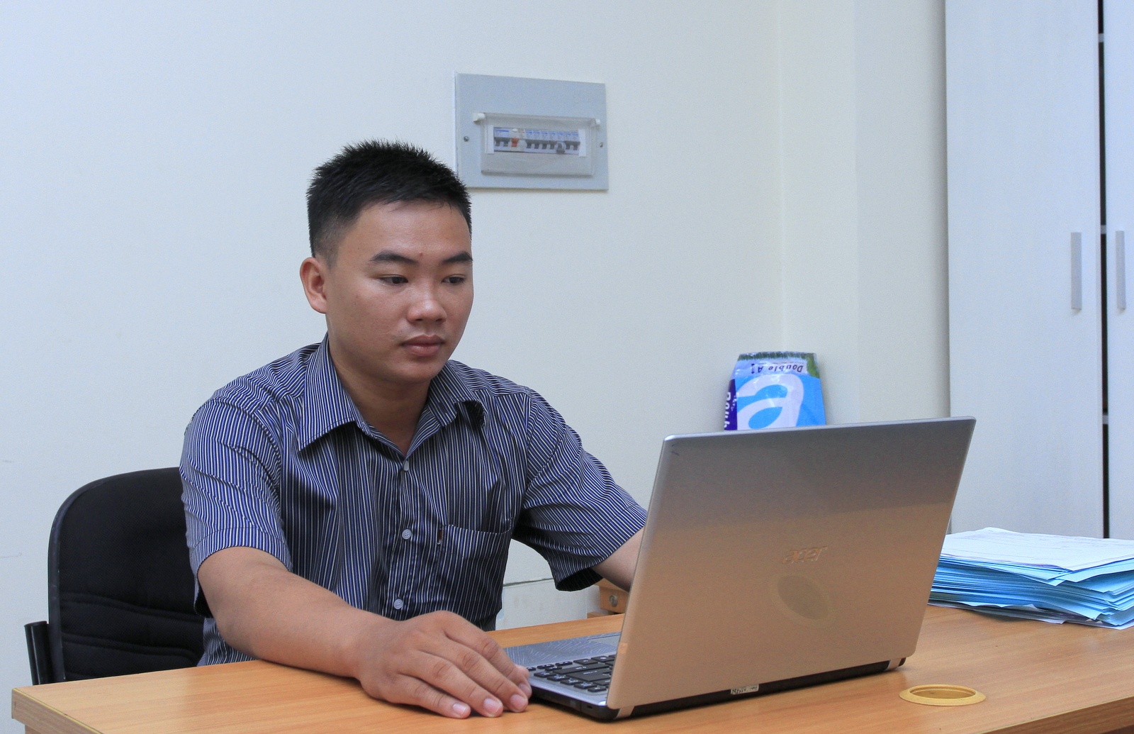 Giám đốc 9x Đỗ Thế Quốc.