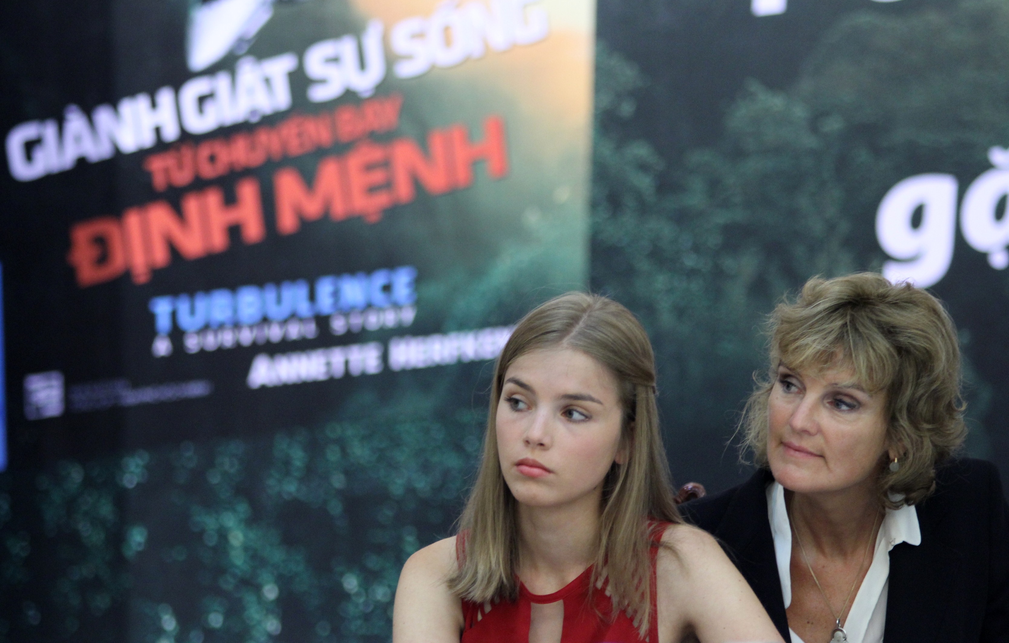 Annette và con gái của mình