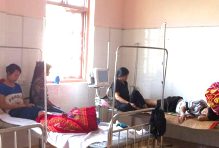 Mua dua chuot gan truong, 10 hoc sinh ngo doc hinh anh