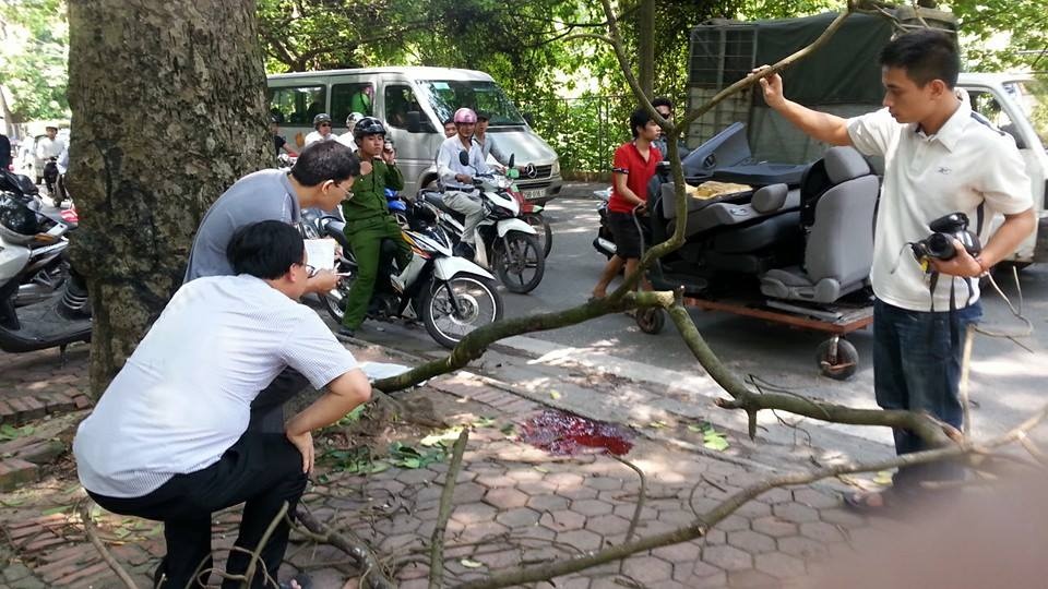 Mot phu nu tu vong vi canh cay roi trung dau o Bach Thao hinh anh