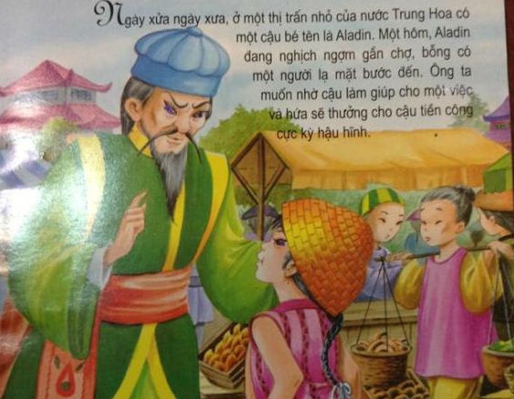 Aladin trong truyen tranh de toc... duoi sam hinh anh