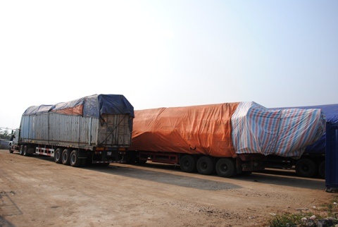 Gia Lai bat xe cho go sieu khung hinh anh