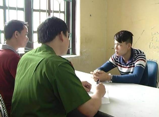 Doanh khai nhận hành vi giết người tại cơ quan điều tra.