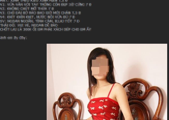 Nguoi chup anh gai mai dam dua len web den bi bat hinh anh