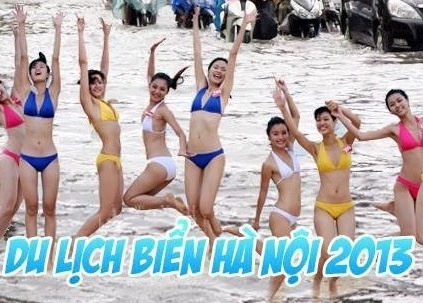 Dan mang che anh hai huoc Ha Noi ngap hinh anh