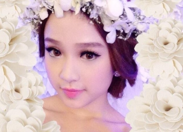Huyen Baby bi mat cuoi chong tu 6 thang truoc hinh anh
