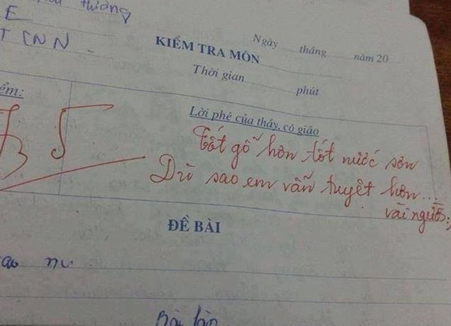 Dan mang thich thu voi loi phe 'la' cua giao vien hinh anh