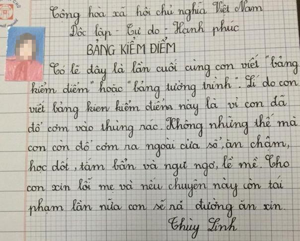 Ban kiem diem gay sot cua be lop 4 hinh anh