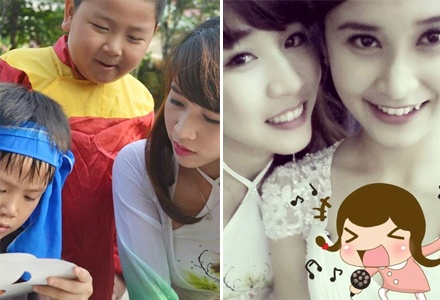 Chi Hang xinh nhu hot girl tai Trung thu truong VIP hinh anh