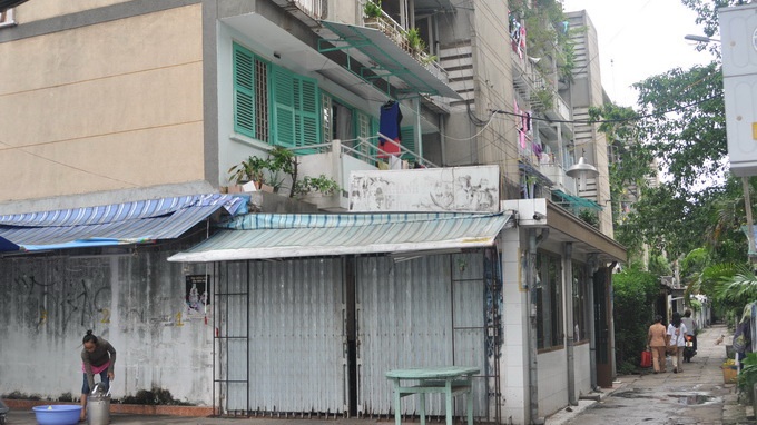 Ban phuong an di doi dan o chung cu cu Thanh Da hinh anh